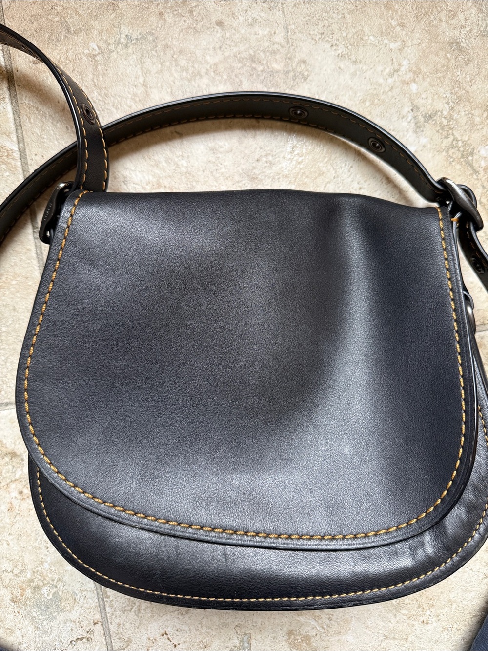 Coach Classic Saddle Crossbody Bag - Picture 5 of 6